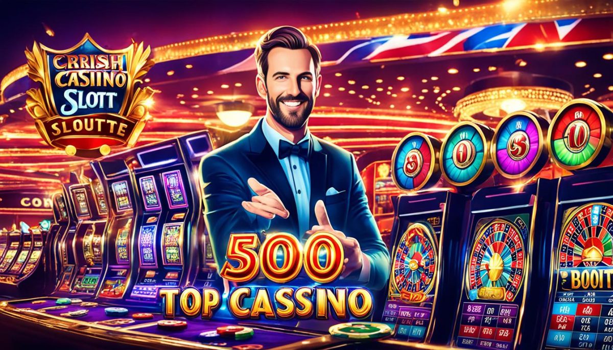 top slots and live casino action